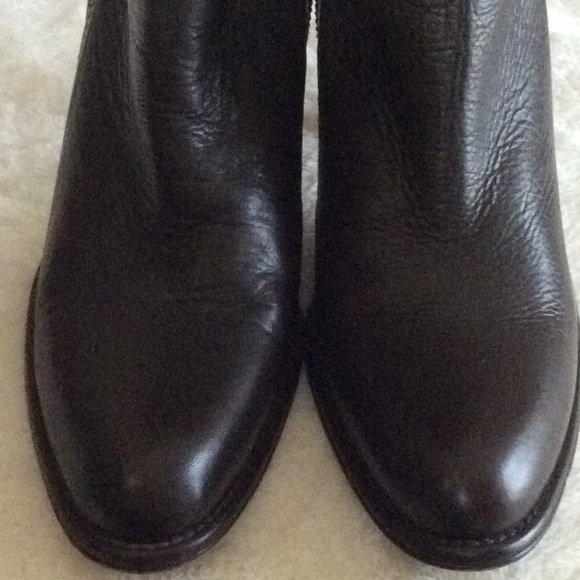 Coach Nancie Leather Heeled Booties - Picture 8 of 8